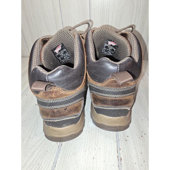 Red Wing 6692 Truhiker Safety Toe Work Boots Men's Size 10.5D Distressed - Picture 4 of 10